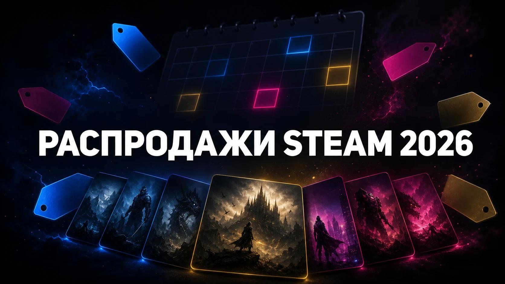 Распродажи Steam в 2026 году: даты и подготовка к скидкам